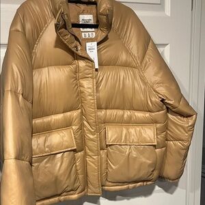 Abercrombie and fitch puffer coat.